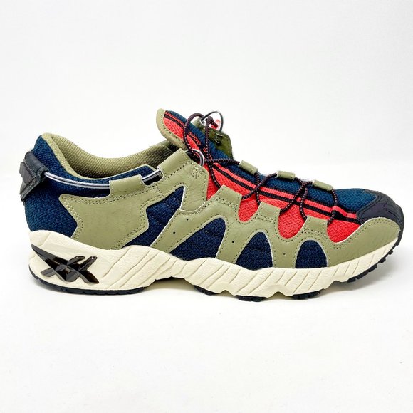 Asics Tiger Gel-Mai Dark Ocean Aloe Green Mens Running Shoes 1193A042 400 - Picture 1 of 5